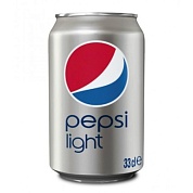 Безалкогольный газированный напиток Pepsi-Light 0,33л.